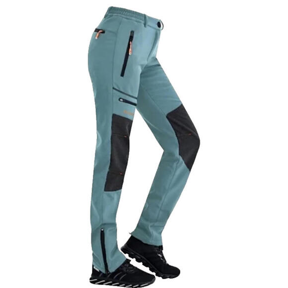 Other - Postropaky Snow Ski Pants Waterproof Insulated Softshell Sky Blue Women 20 Short